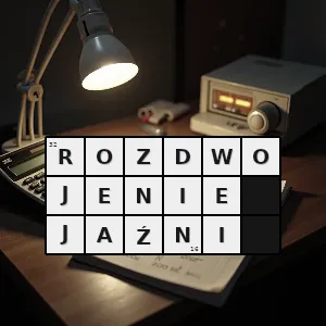 Hasło krzyżówkowe gdy człowiekowi się zdaje że posiada dwie różne osobowości - rozdwojenie jaźni – rozwiązanie, synonimy, podpowiedzi i definicje krzyżówkowe